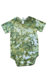 Earthy Tie Dye Baby Bodysuit [SHORT SLEEVE]