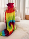 Beary Cute [RAINBOW SWIRL] | BABY HOODED TOWEL