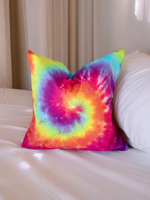 Rainbow Swirl | EUROPEAN CUSHION