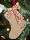 Mini Personalised | CHRISTMAS STOCKING [CANDY CANE]