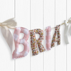 Personalised | HANDMADE BUNTING [PINK GINGHAM/FLORAL]