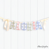 Personalised | HANDMADE BUNTING [MIXED GINGHAM]