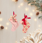 Mini Pink/ Bows | CHRISTMAS STOCKING