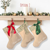 Personalised | CHRISTMAS STOCKING [MISTLETOE]