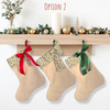 Mistletoe | CHRISTMAS STOCKING