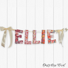 Personalised | HANDMADE BUNTING [DUSTY ROSE FLORAL]