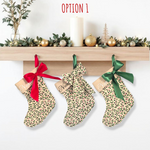 Mini Personalised | CHRISTMAS STOCKING [MISTLETOE]