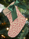 Mini Personalised | CHRISTMAS STOCKING [CANDY CANE]