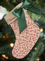 Mini Personalised | CHRISTMAS STOCKING [CANDY CANE]