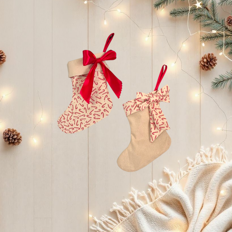 Mini Candy Cane | CHRISTMAS STOCKING