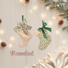 Mini Personalised | CHRISTMAS STOCKING [MISTLETOE]