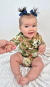 Earthy Tie Dye Baby Bodysuit [SHORT SLEEVE]