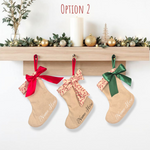 Mini Personalised | CHRISTMAS STOCKING [CANDY CANE]