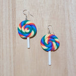 Rainbow Lollipop | EARRINGS