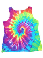 Rainbow Swirl  | TIE DYE SINGLET