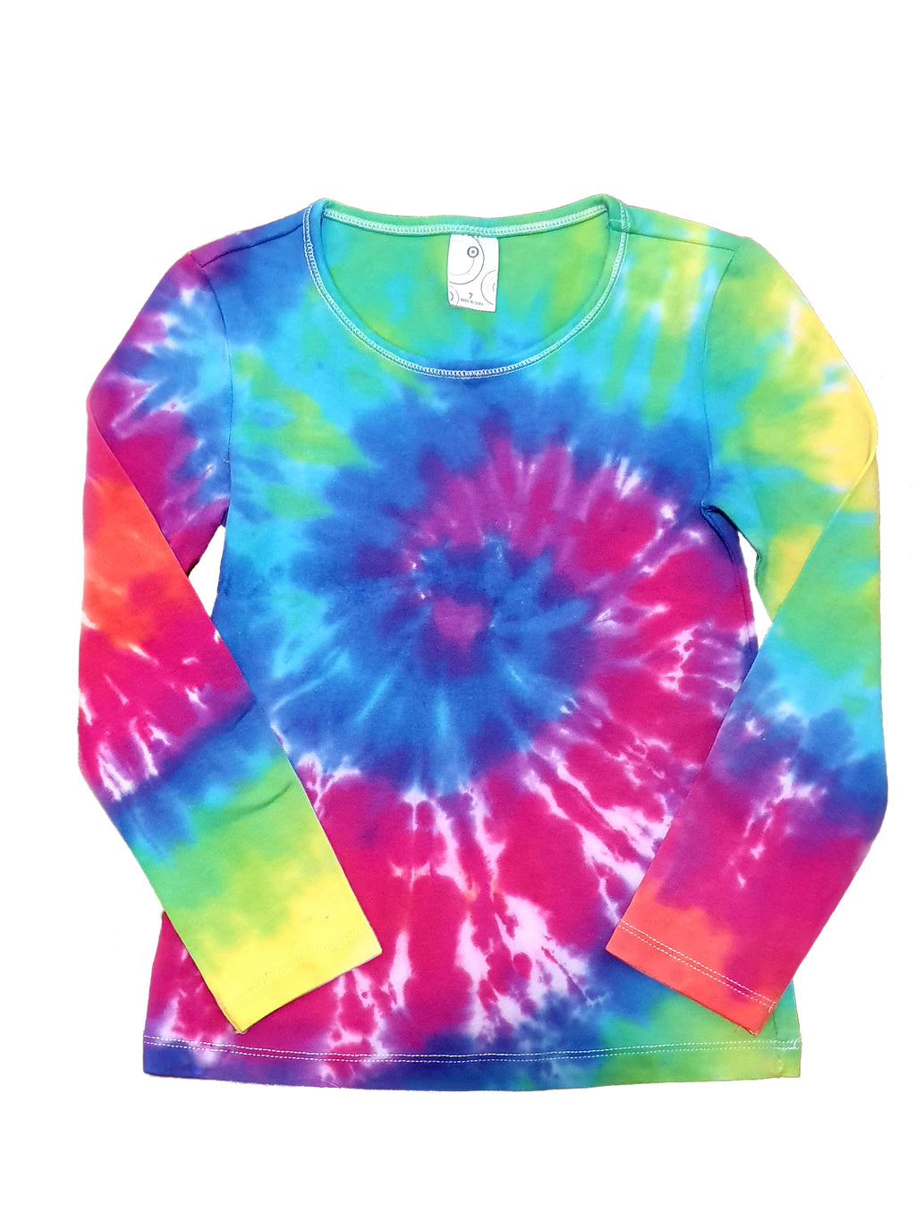 Rainbow Fitted Long Sleeve Tee [CHILDRENS]