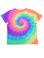 Fluro Rainbow Swirl | TIE DYE T-SHIRT