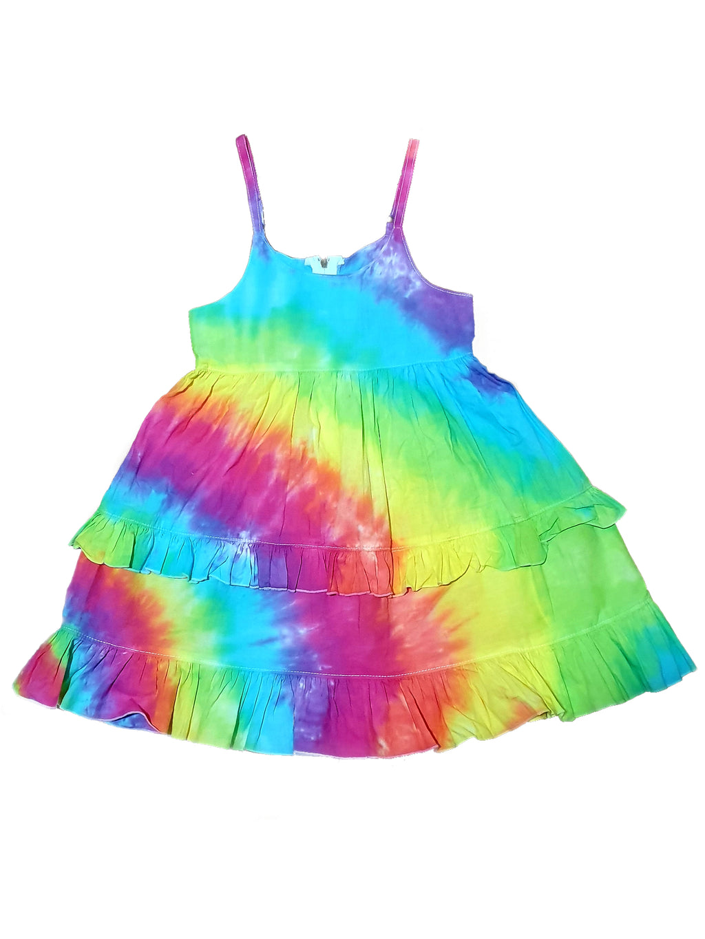 Rainbow Frill | TIE DYE DRESS [CHILDRENS]