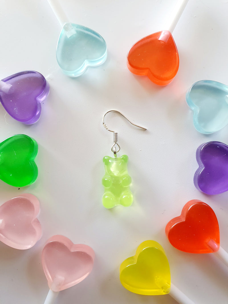 Gummy Bear [GREEN] | EARRING