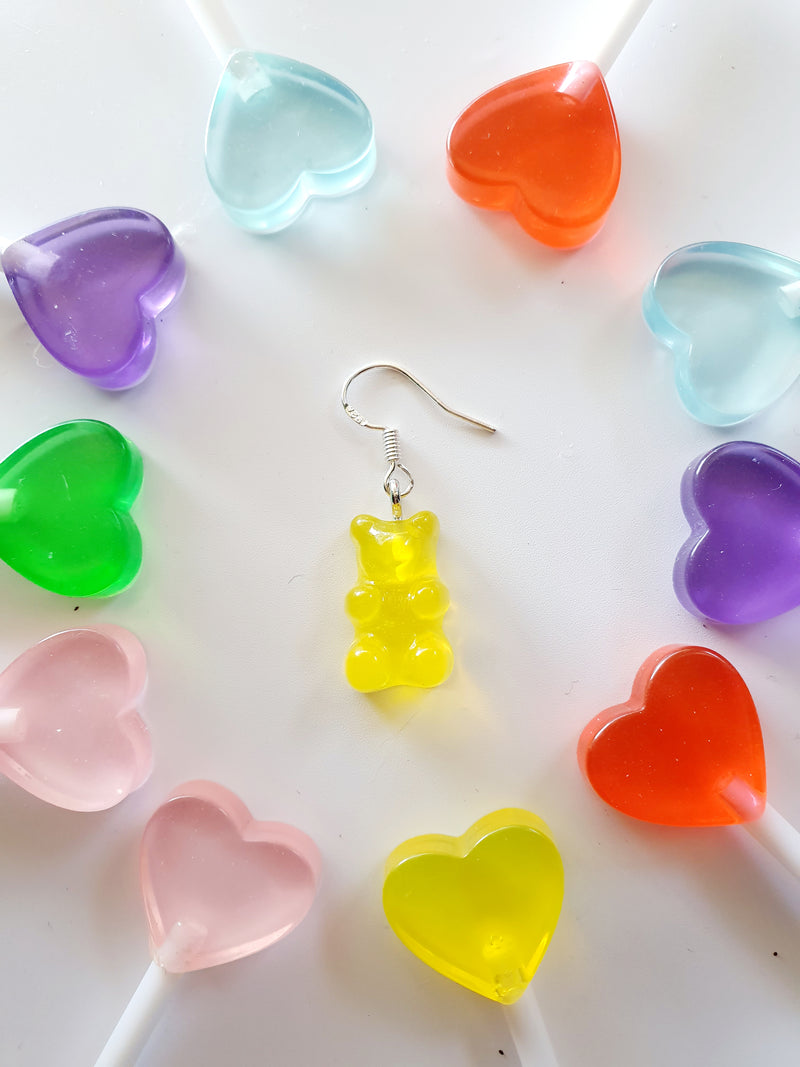 Gummy Bear [YELLOW] | EARRING