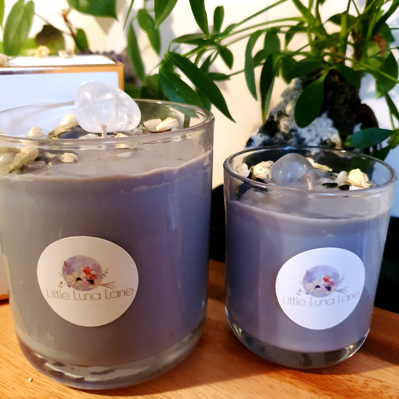 Spiced Vanilla [Shimmer] | XL CRYSTAL SOY CANDLE